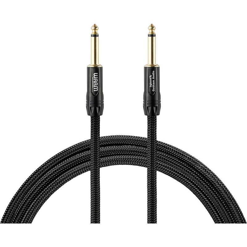 Foto van Warm audio premier series instrumenten aansluitkabel [1x jackplug male 6,3 mm - 1x jackplug male 6,3 mm] 7.60 m zwart