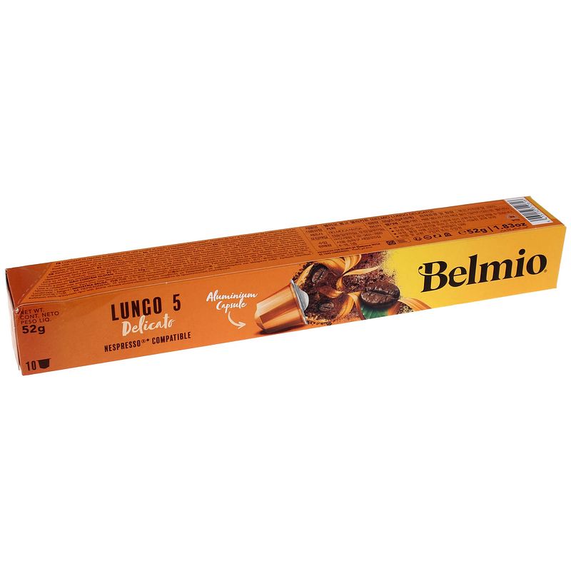 Foto van Belmio belmio lungo delicato koffie 10 capsules 541515031261
