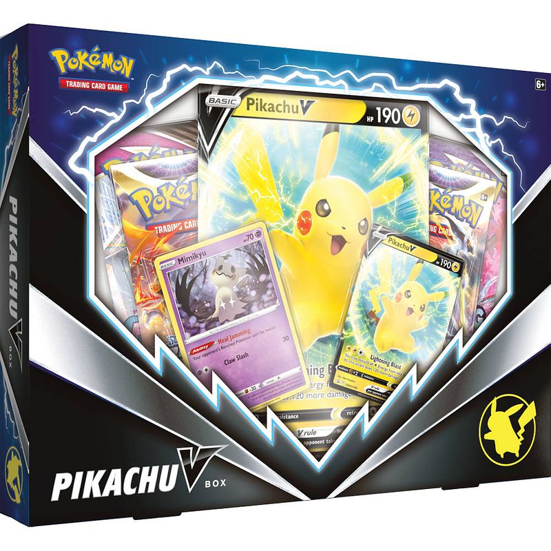 Foto van Pokémon tcg pikachu v-box