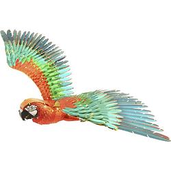 Foto van Metal earth iconx parrot jubilee macaw modelbouwset