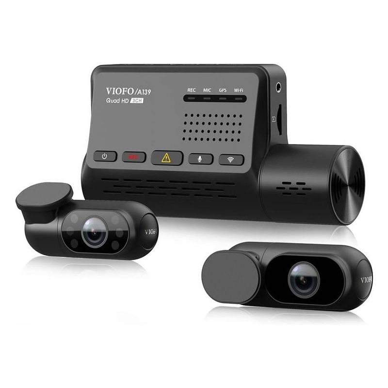 Foto van Viofo a139 3ch quadhd wifi gps dashcam