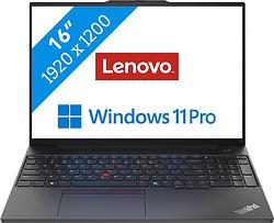 Foto van Lenovo thinkpad e16 gen 2 (intel) - 21ma002pmh qwerty