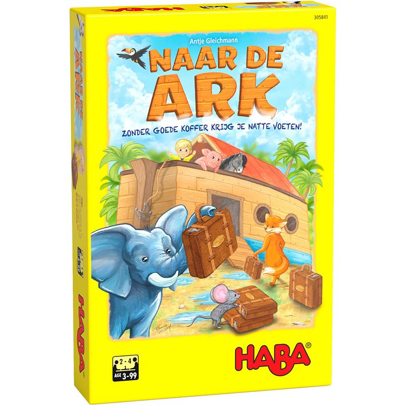 Foto van Haba gezelschapsspel naar de ark (nl) karton 38-delig