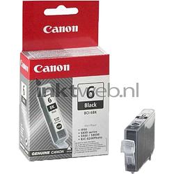 Foto van Canon bci-6bk zwart cartridge