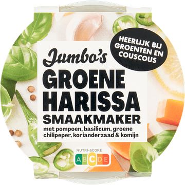 Foto van Jumbo'ss groene harissa smaakmaker 90 g