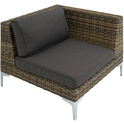 Foto van Tectake® - modulaire wicker set villanova natuur - linkerhoek - 404415