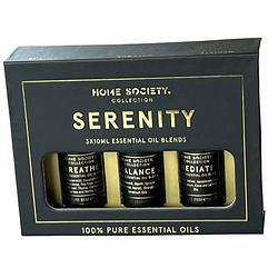 Foto van Luxe geur olie essential oil pack serenity - 3 x 10ml - breath, balance, mediate