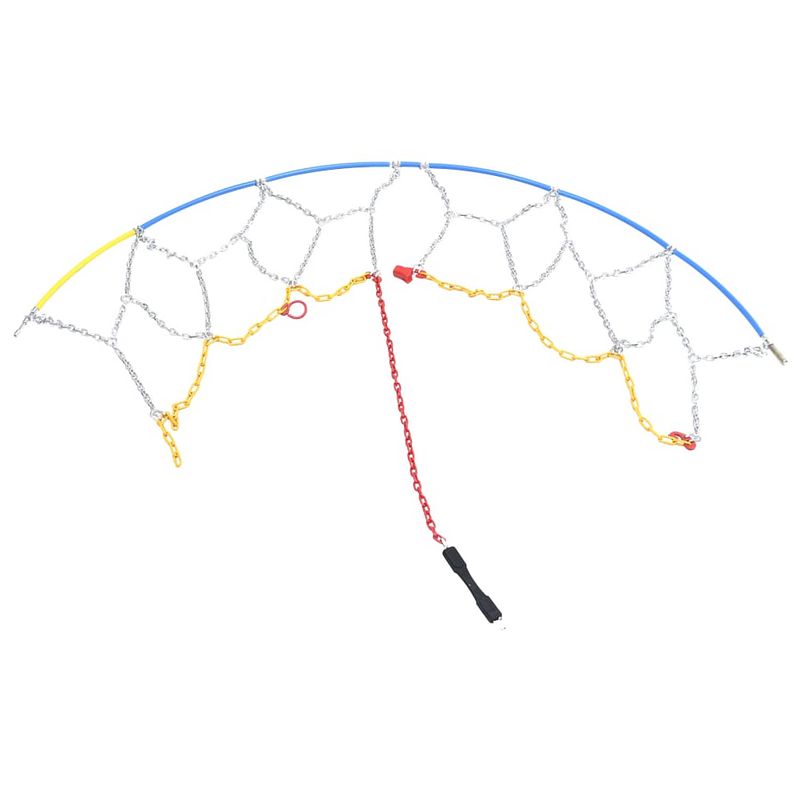 Foto van The living store bandkettingen kn120 - sneeuwkettingen 14""-19.5"" - extra grip - gemakkelijk te monteren