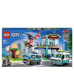 Foto van Lego® city 60371 hoofdkwartier van de reddingsvoertuigen