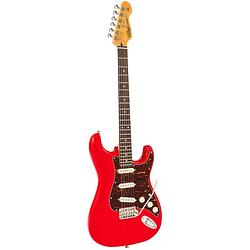 Foto van Vintage v60rd coaster series gloss red elektrische gitaar
