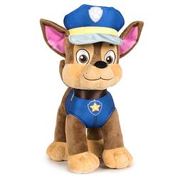 Foto van Pluche paw patrol knuffel chase - classic new style - 27 cm - cartoon knuffels - speelgoed voor kinderen