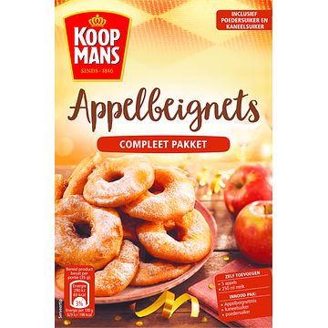 Foto van Koopmans appelbeignets compleet pakket 230g bij jumbo