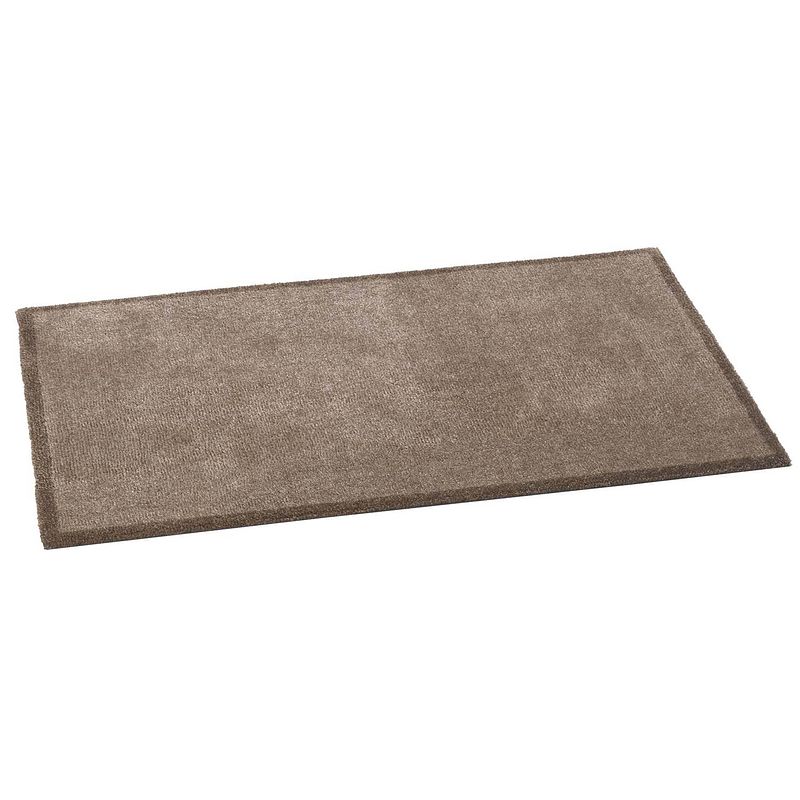 Foto van Schoonloopmat uniwalk taupe 50x75 cm