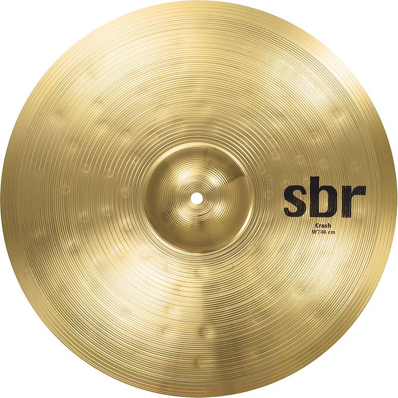 Foto van Sabian sbr thin crash 18 inch crash bekken