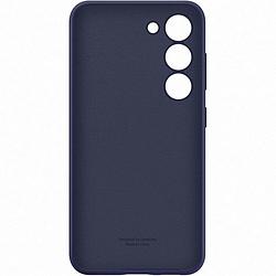 Foto van Samsung galaxy s23 siliconen back cover blauw