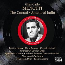 Foto van The consul, amelia al ballo - cd (0636943202371)