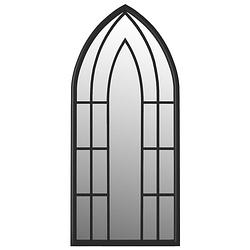 Foto van The living store interieurspiegel - zwart 70x30cm - stabiel en multifunctioneel