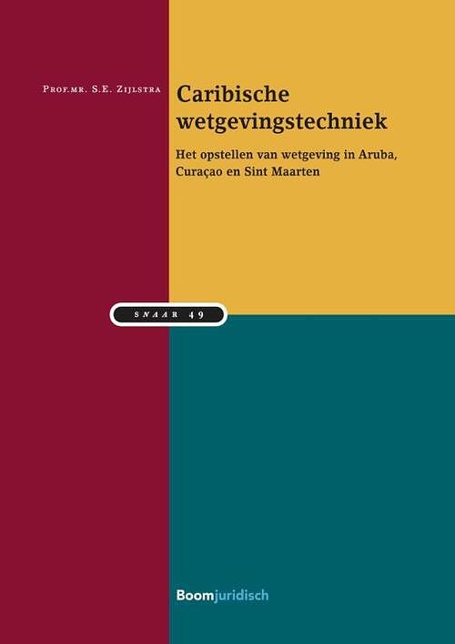 Foto van Caribische wetgevingstechniek - s.e. zijlstra - paperback (9789462128101)