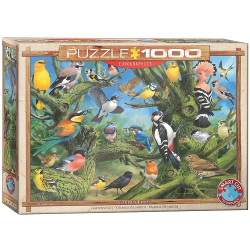 Foto van Garden birds - joahn francis (1000 stukjes) - puzzel;puzzel (0628136609678)