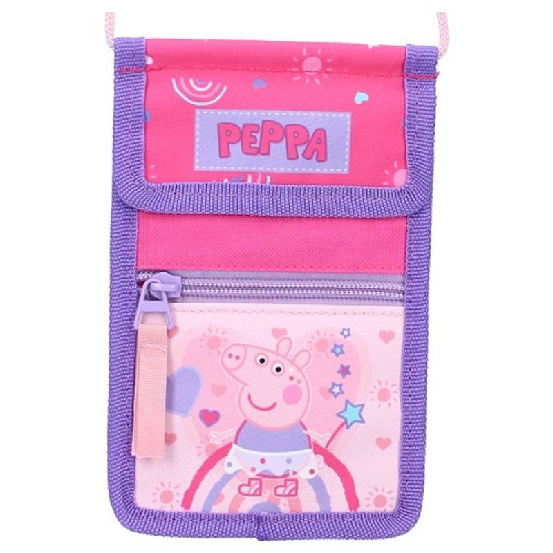 Foto van Nickelodeon portemonnee peppa pig made of magic 18 cm roze