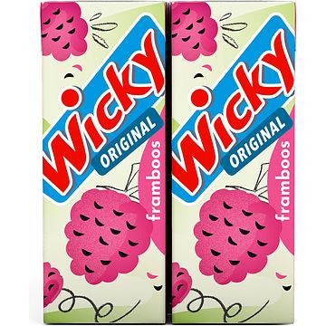 Foto van Wicky original framboos 10 x 200ml bij jumbo