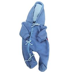 Foto van Berjuan babypoppenkleding newborn meisjes 45 cm wol blauw