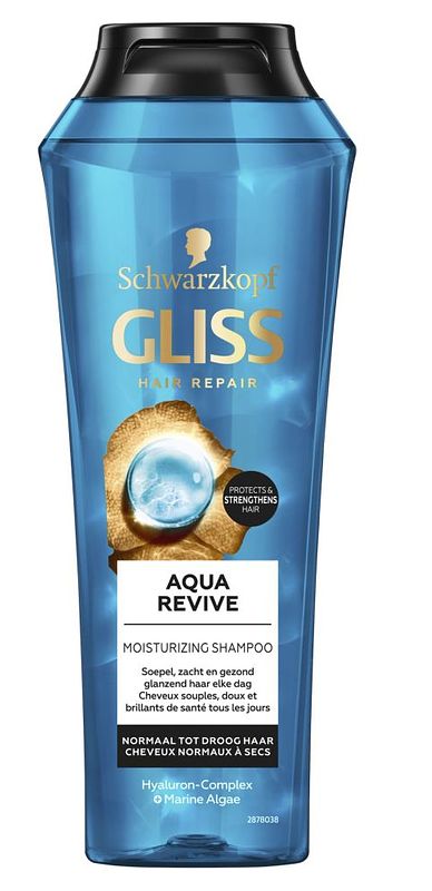 Foto van Gliss aqua revive shampoo