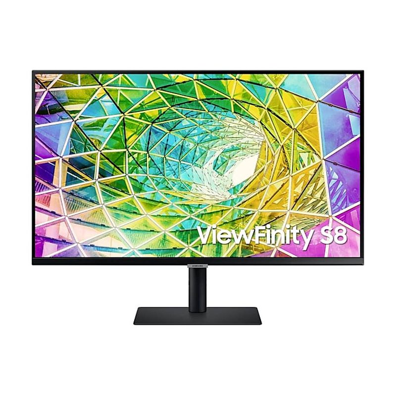 Foto van Samsung viewfinity s8 s32a800nmp led-monitor 81.3 cm (32 inch) energielabel g (a - g) 3840 x 2160 pixel uhd, 4k 5 ms displayport, hdmi, usb 3.2 gen 1 (usb