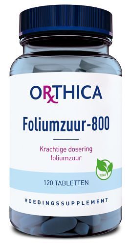 Foto van Orthica foliumzuur 800 tabletten