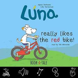 Foto van Luna really likes the red bike! - agnes verboven, lida varvarousi - ebook (9789493268043)