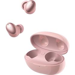 Foto van 1more colorbuds in ear oordopjes bluetooth pink noise cancelling headset, bestand tegen zweet, touchbesturing, waterbestendig