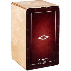 Foto van Meinl aeslrb artisan edition soleá dark red burst cajon