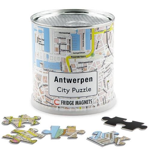 Foto van Antwerpen city puzzel magnetisch (100 stukjes) - puzzel;puzzel (4260153726134)
