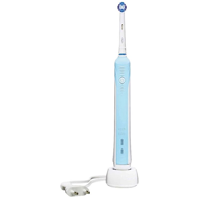 Foto van Oral-b pro 500 crossaction d16.513.1u 91780463 elektrische tandenborstel wit