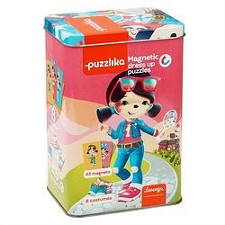 Foto van Puzzlika magnetische puzzel - dress up - 53 stukjes