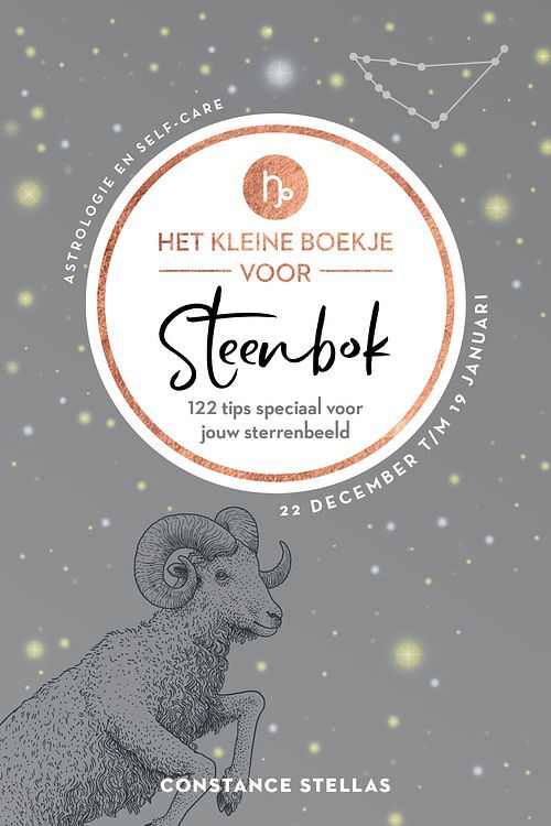 Foto van Het kleine boekje voor steenbok - constance stellas - ebook (9789020217780)