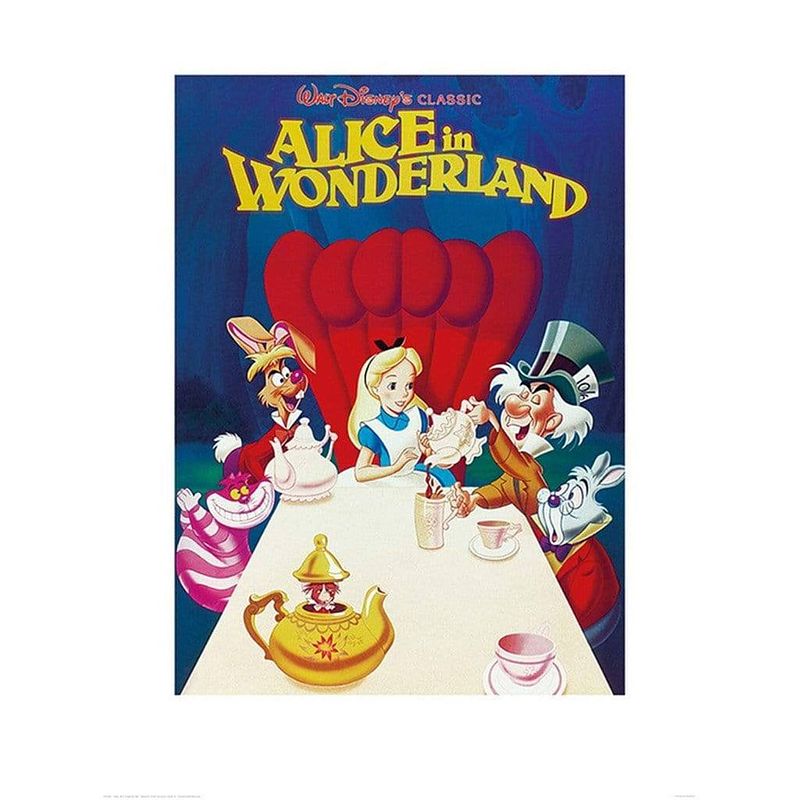 Foto van Pyramid alice in wonderland 1989 kunstdruk 60x80cm