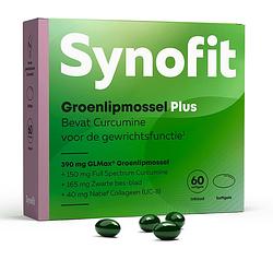 Foto van Synofit groenlipmossel plus softgels