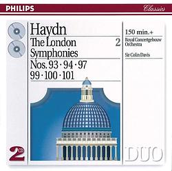 Foto van Haydn: the london symphonies - nos. 93, 94, 97 & 9 - cd (0028944261424)