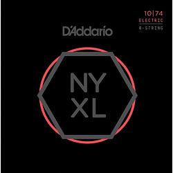 Foto van D'saddario nyxl1074 nickel wound light top / heavy bottom 10-74