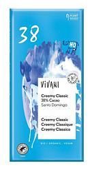 Foto van Vivani creemy classic 38% cacao