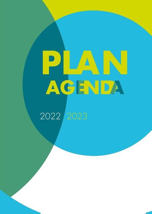 Foto van Mestre planagenda 2022-2023 - paperback (9789083085968)