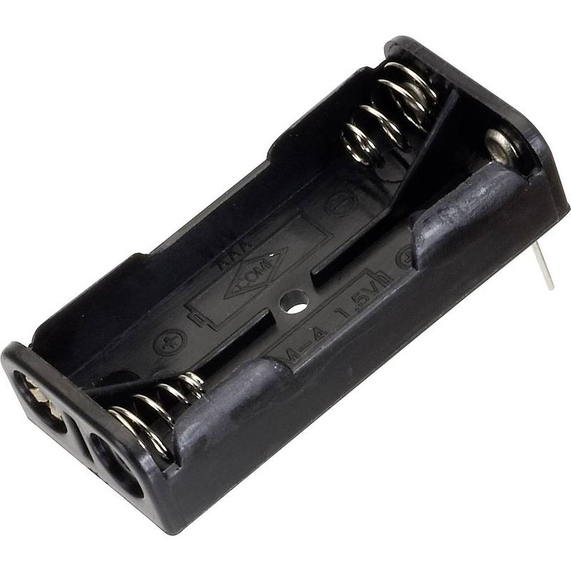 Foto van Tru components bh-421-3p batterijhouder 2 aaa (potlood) contactpolen