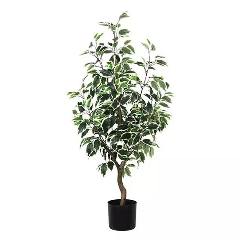 Foto van Ficus bonsai lichtgroen 60 cm kunstplant