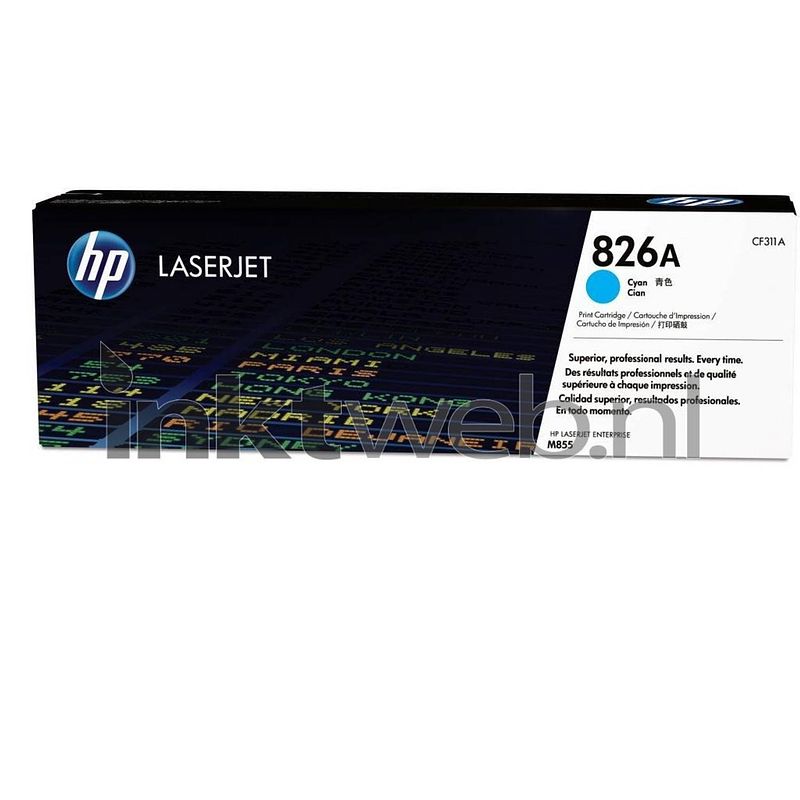 Foto van Hp 826a cyaan toner