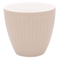 Foto van Greengate beker (latte cup) alice creamy fudge 300ml ø 10cm