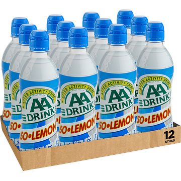 Foto van Aadrink iso lemon 0.5 liter fles bij jumbo