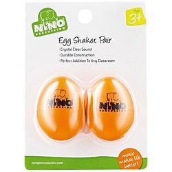 Foto van Nino percussion nino540or-2 egg shaker oranje (1 paar)