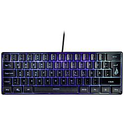 Foto van Surefire gaming kingpin x1 gaming-toetsenbord kabelgebonden, usb verlicht, multimediatoetsen qwertz, duits, windows zwart