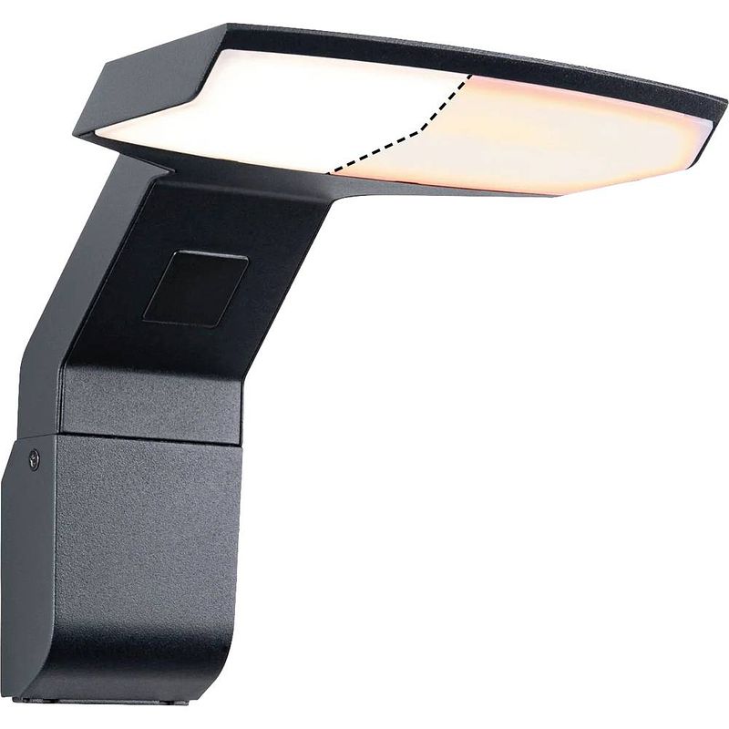 Foto van Paulmann zerena 94827 led-buitenlamp (wand) led 10 w antraciet